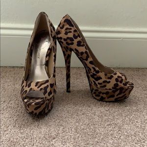 Cheetah heels